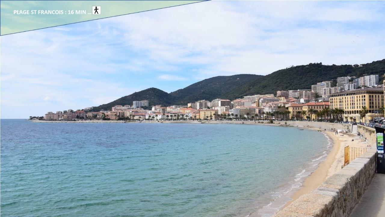 Centre Ajaccio ☆ Wifi ☆ Clim ☆ Plages Kültér fotó